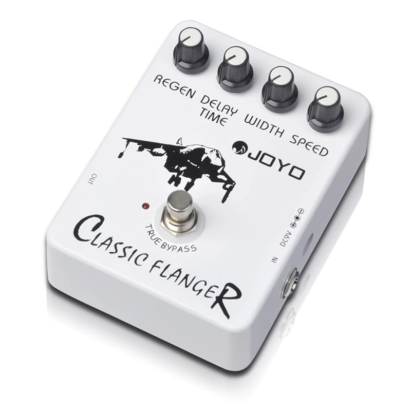 JOYO JF-07 Classic Flanger Guitar Effect Pedal Metallic Flanger True Bypass Electric Guitar Parts & Accessories