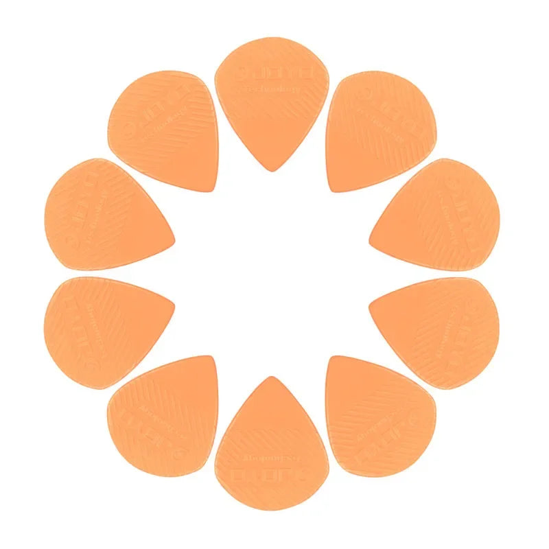 12pcs/lot JOYO Guitar Pick 1.5mm "Never Give Up Dreams" Thinckness Black/Orange
