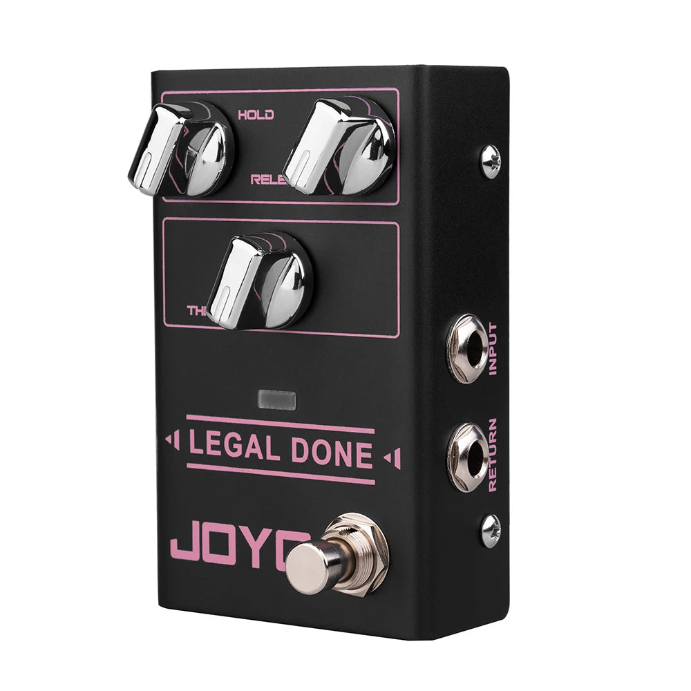 JOYO R-23 LEGAL DONE Noise Gate Pedal With Niose Reduction Circuit Support 2/4Wire Connection Electric Band Guitar Bass Pedal