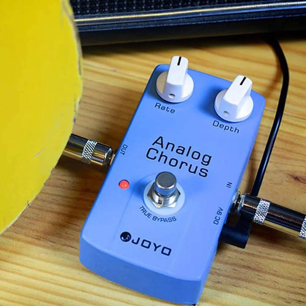 JOYO JF-37 Chorus Analog Guitar Effect Pedal with True Bypass BBD Chip