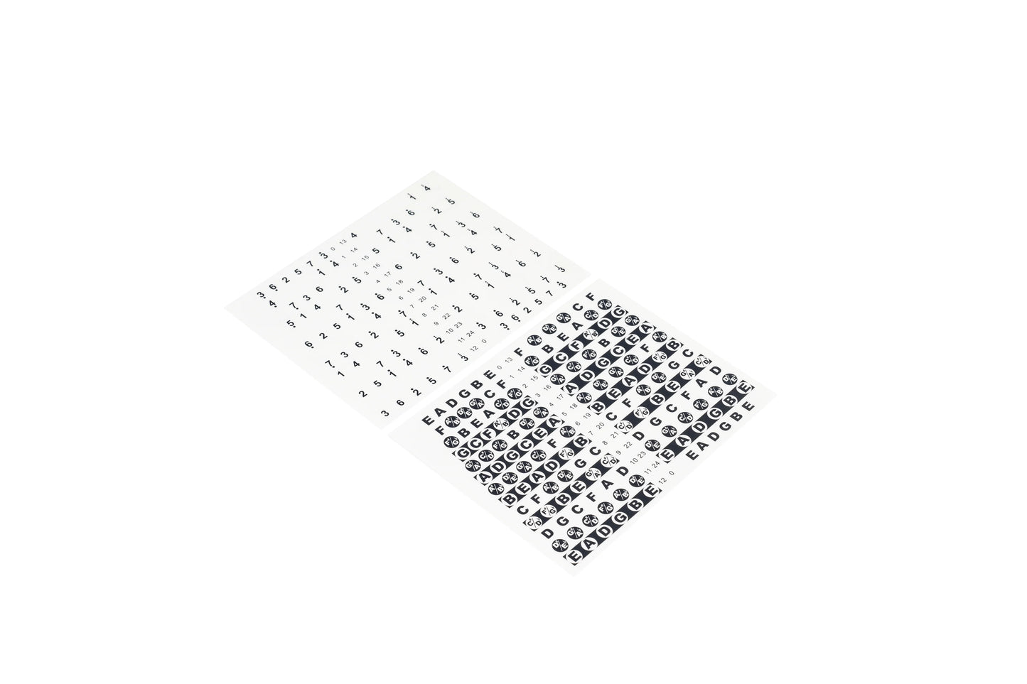 JOYO GFM-01 Guitar Fret Stickers Scale Fret Stickers Beginner Learning Label Stickers Guitar Accessories & Parts