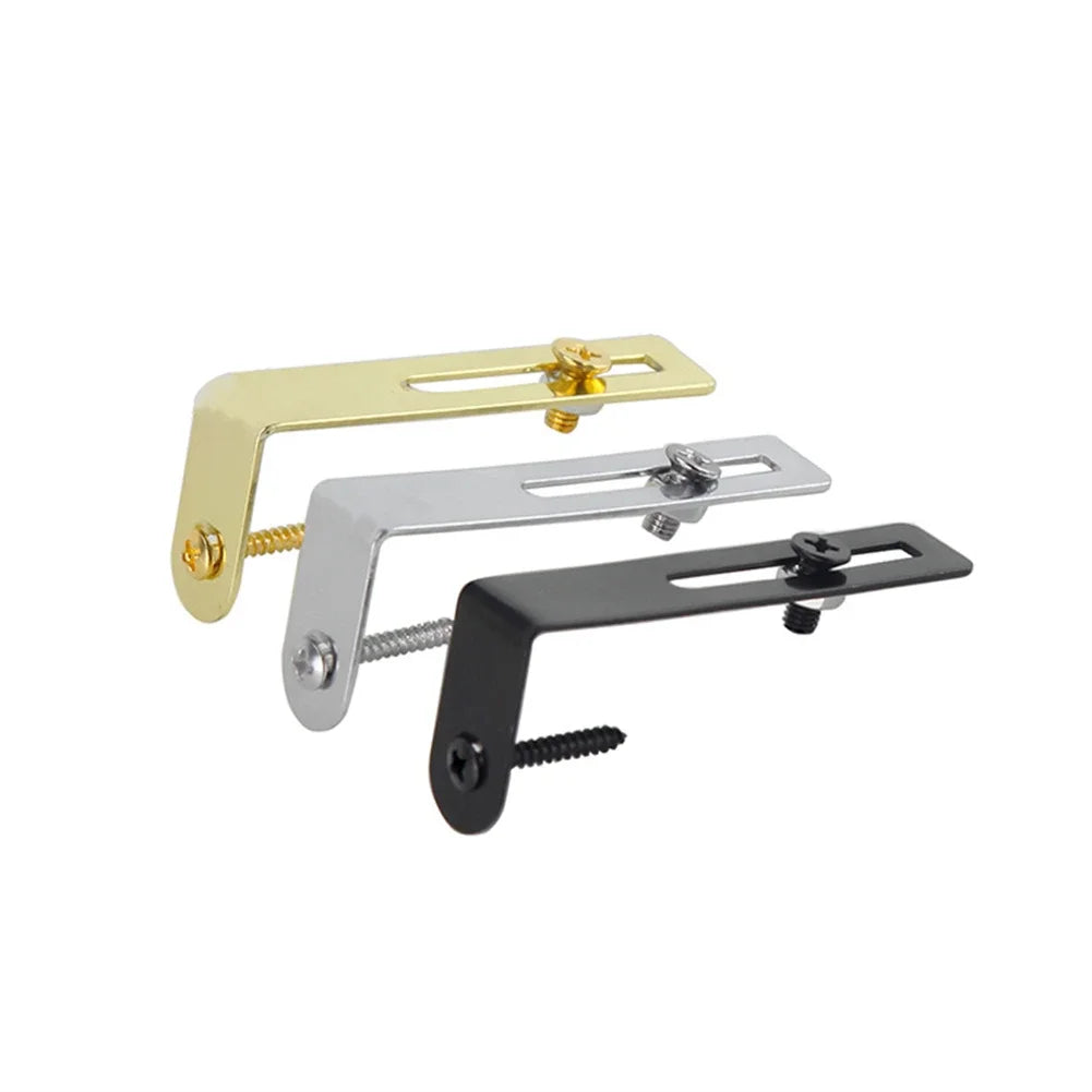 MiniGuitarBR Guitar Parts - Electric Guitar Pickguard Bracket Support Metal With Screws Accessories For Les Paul Guitar Parts Accessories