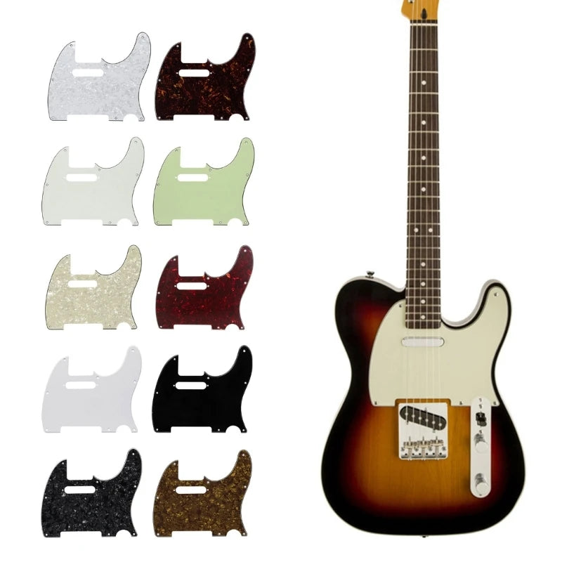 MiniGuitarBR Guitar Parts TL-Pickguard Scratch Plate for USA/Mexico Telecaster Guitar