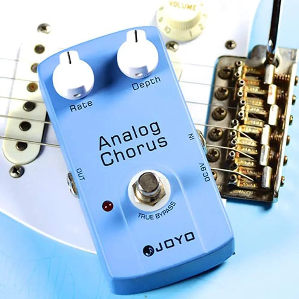 JOYO JF-37 Chorus Analog Guitar Effect Pedal with True Bypass BBD Chip