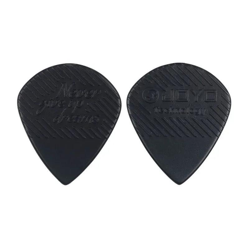 12pcs/lot JOYO Guitar Pick 1.5mm "Never Give Up Dreams" Thinckness Black/Orange