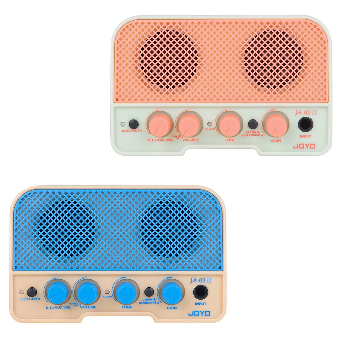 JOYO JA-02 II Mini Guitar Amplifier Wireless Bluetooth Transmission Electric Guitar Dual-Channel Amplifier Guitar Accessories