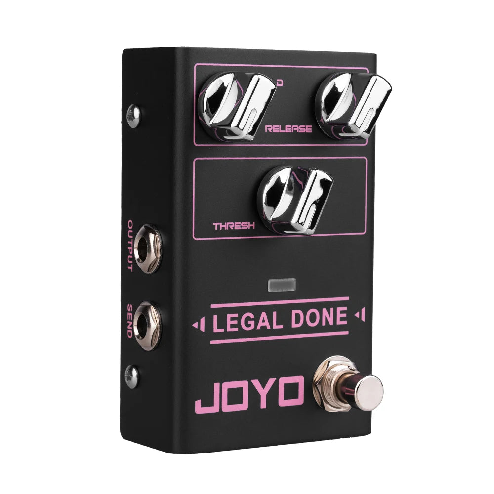 JOYO R-23 LEGAL DONE Noise Gate Pedal With Niose Reduction Circuit Support 2/4Wire Connection Electric Band Guitar Bass Pedal