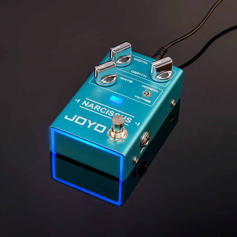 JOYO R-22 NARCISSUS Chorus Guitar Effect Pedal Semi-analog Circuit Multiple Chorus Effects Range True Bypass Guitar Accessories