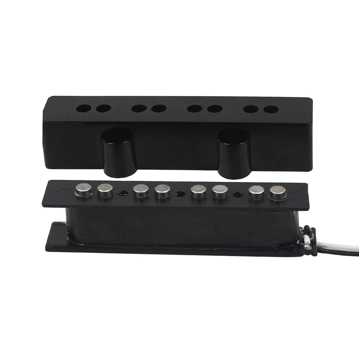 FLEOR Alnico 5 JB Pickup For 4 Strings Electric Bass Guitar, Neck or Bridge Pickup