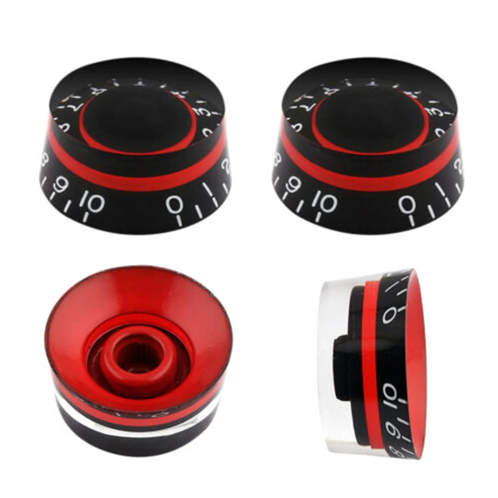 MiniGuitarBR Guitar Parts - 4Pcs Guitar Speed Control Knobs Volume Tone Knob Vintage Speed Control Guitar Knobs For Les Paul Guitar Accessories Replacement