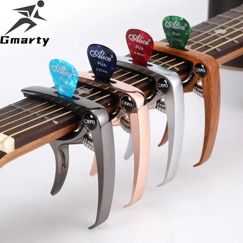 Guitar Capo Tuning Clamp Multi Color Classic Folk Acoustic Electric Tune Quick Change Trigger Ukulele Bass Guitarra Acessories