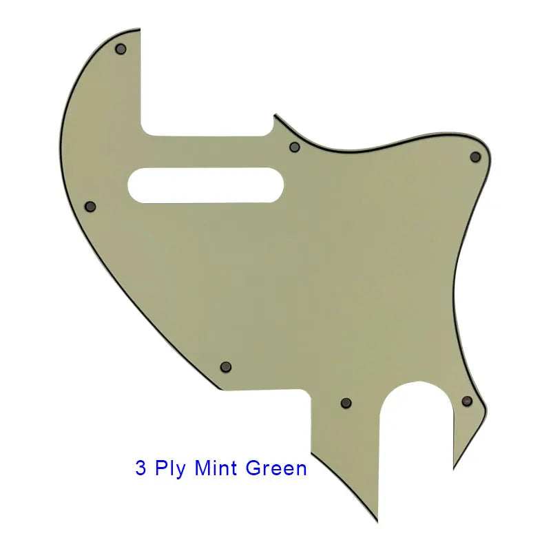 MiniGuitarBR Guitar Parts - For US Telecaster Tele F Hole Hybrid Guitar Pickguard Scratch Plate Tele Conversion Support Customization
