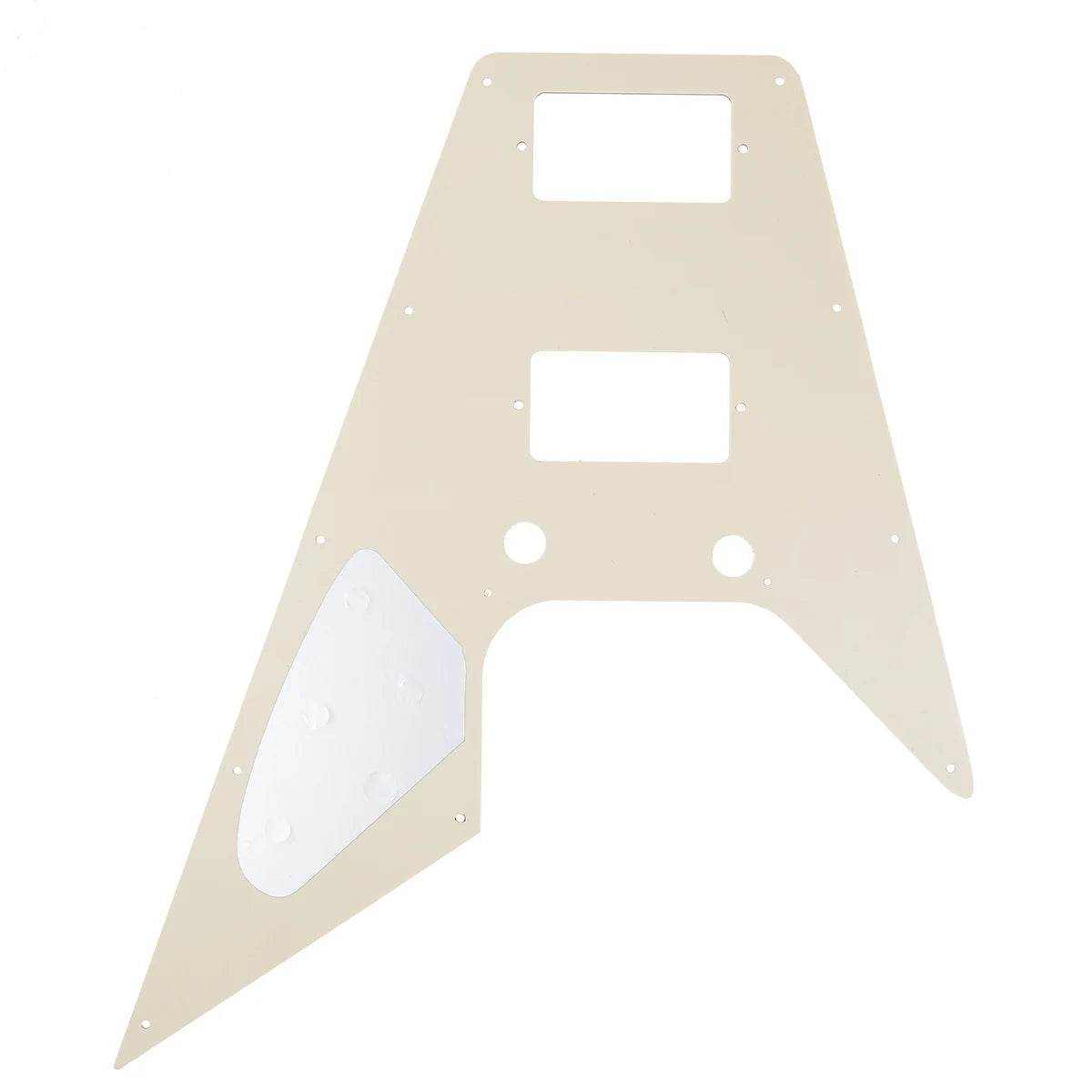 MiniGuitarBR GuitarParts - Guitar Pickguard For '67 Reissue Series Gibson Flying V replacement