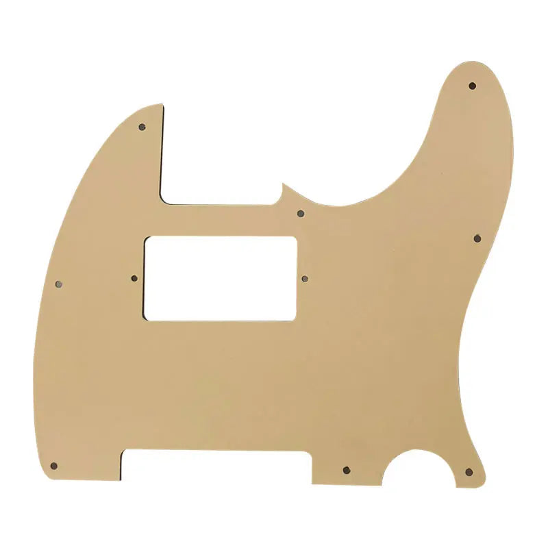 MiniGuitarBR Guitar Parts - For US LEFT HANDED Standard 8 Screw Holes Tele Telecaster With PAF Humbucker Guitar Pickguard Scratch Plate