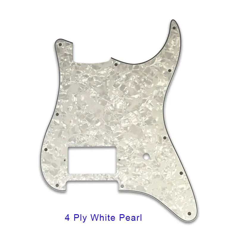 MiniGuitarBR Guitar Parts -  11 Screw Holes Pickguards Suit For Fender Tom Delonge Strat Guitar US Spec Strat With Bridge PAF Humbucker