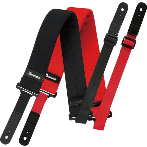 MiniGuitarBR Guitar Parts - Ibanez GSF50 POWERPAD Guitar Strap for Guitar or Bass with Neoprene Pad