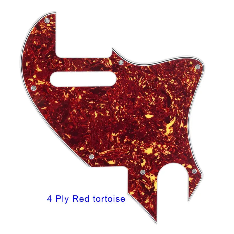 MiniGuitarBR Guitar Parts - For US Telecaster Tele F Hole Hybrid Guitar Pickguard Scratch Plate Tele Conversion Support Customization
