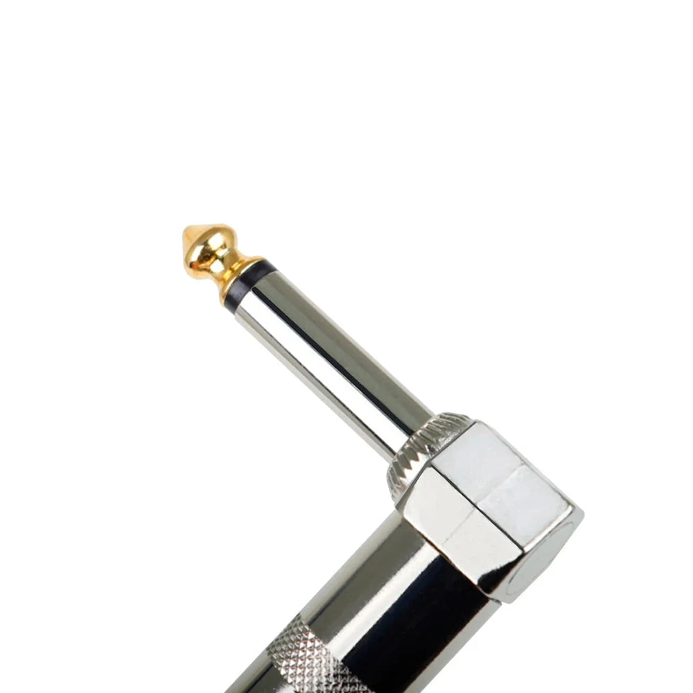 MiniGuitarBR Guitar Parts -  High Quality Guitar Effect Pedal Cables Connecting Line 6.5mm Patch Pedal Cable 33cm Cord Copper Wire