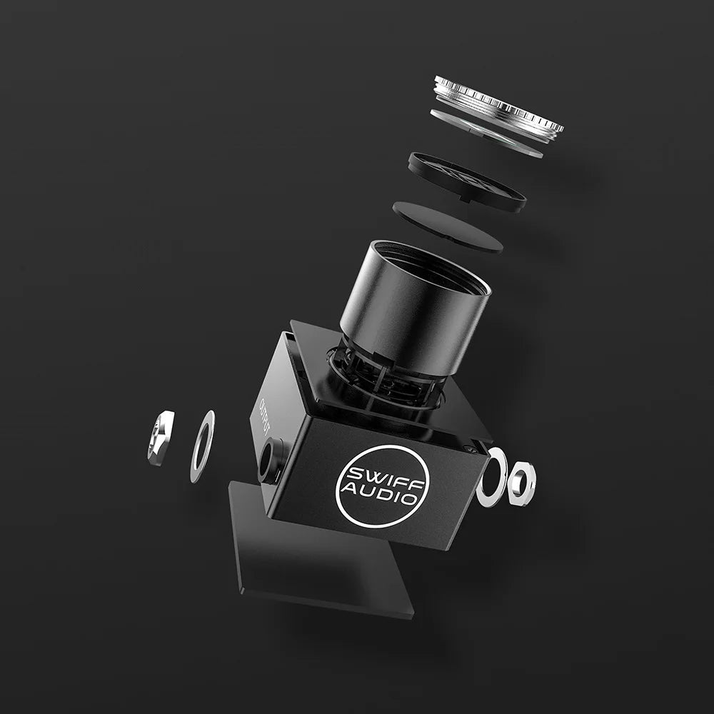 MiniGuitarBr Guitar Parts - C10 Mini Pedal Tuner for Electric Acoustic Guitar Bass ukulele