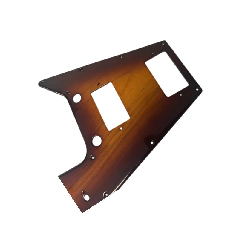 MiniGuitarBR Guitar Parts - Gibson Flying V Pickguard for '67 Re-Issue Guitar ailanthus wood