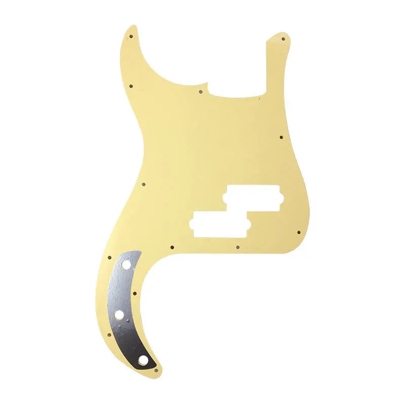 MiniGuitarBR Guitar Parts - P Bass Pickguard With Screws PB Scratch Plate Fits Precision Bass Guitar