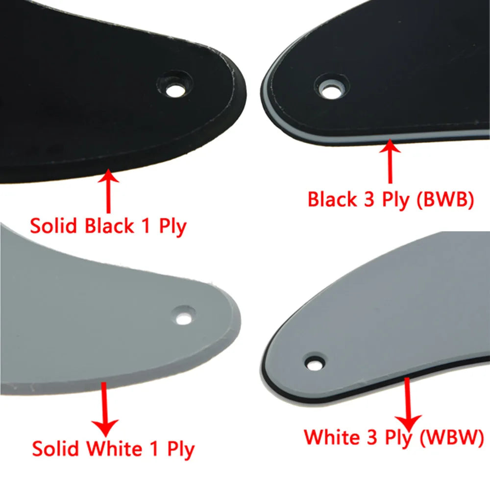 MiniGuitarBR Guitar Parts - Telecaster 8 Hole Pickguard Tele Scratch Plate for Fender Guitar