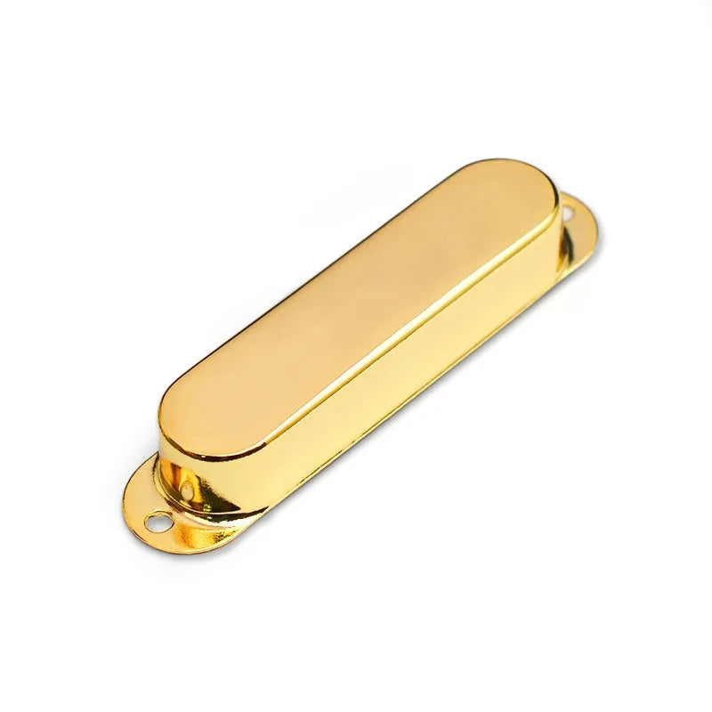 MiniGuitarBR Guitar Parts - ST Electric Guitar Single Coil Pickup Brass Cover, Closed Pickup Cover, Sealed Copper ST Metal
