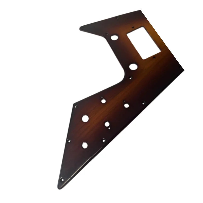 MiniGuitarBR Guitar Parts - Gibson Flying V Pickguard for '67 Re-Issue Guitar ailanthus wood