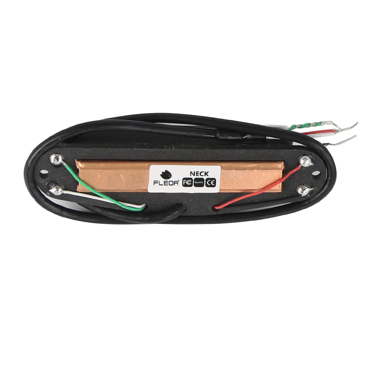 MiniGuitarBR Guitar Parts - 3PCS Vintage Alnico 5 Guitar Dual Rails & Single Coil & Humbucker Pickups SSH Guitar Parts