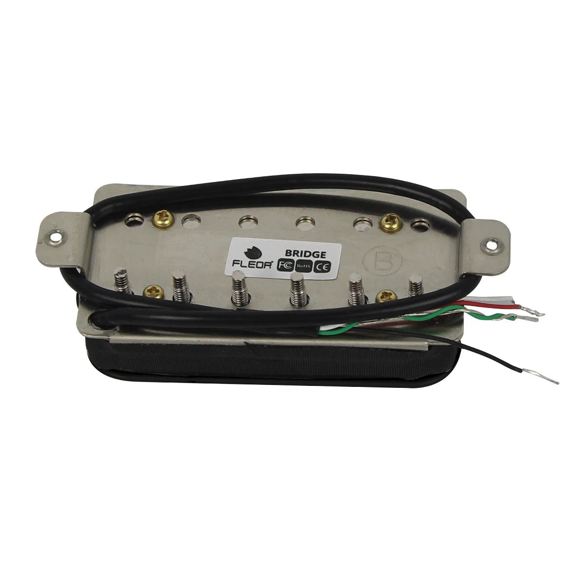MiniGuitarBR Guitar Parts - 3PCS Vintage Alnico 5 Guitar Dual Rails & Single Coil & Humbucker Pickups SSH Guitar Parts