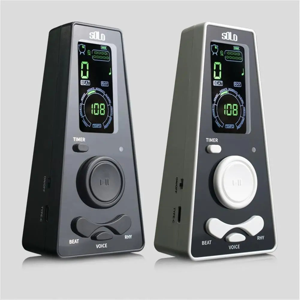 MiniGuitarBR Guitar Parts - Electronic Metronome With Timer Volume Tempo Control Rhythm Beat For Piano Guitar Violin Guitar Bass
