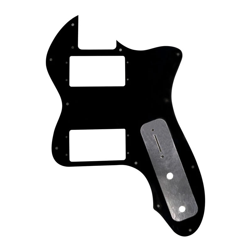 MiniGuitarBR - Pickguard for US Left Handed 13 Holes Classic Series 72 Telecaster Tele Thinline Guitar Pickguard With Wide Range Humbucker Pickups