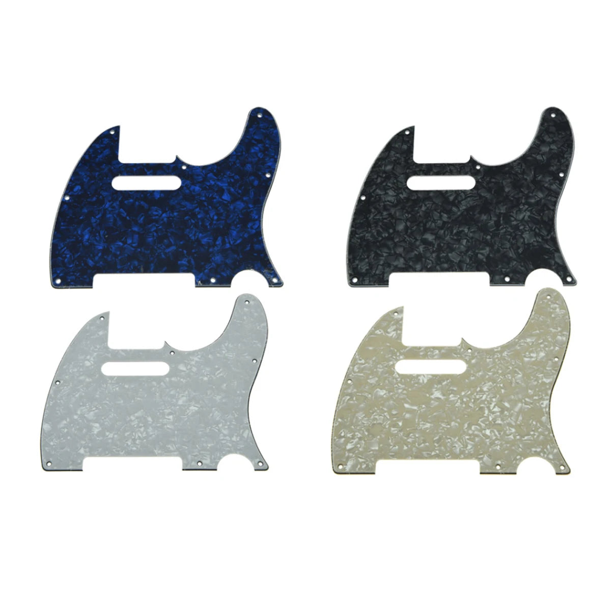 MiniGuitarBR Guitar Parts - Telecaster 8 Hole Pickguard Tele Scratch Plate for Fender Guitar