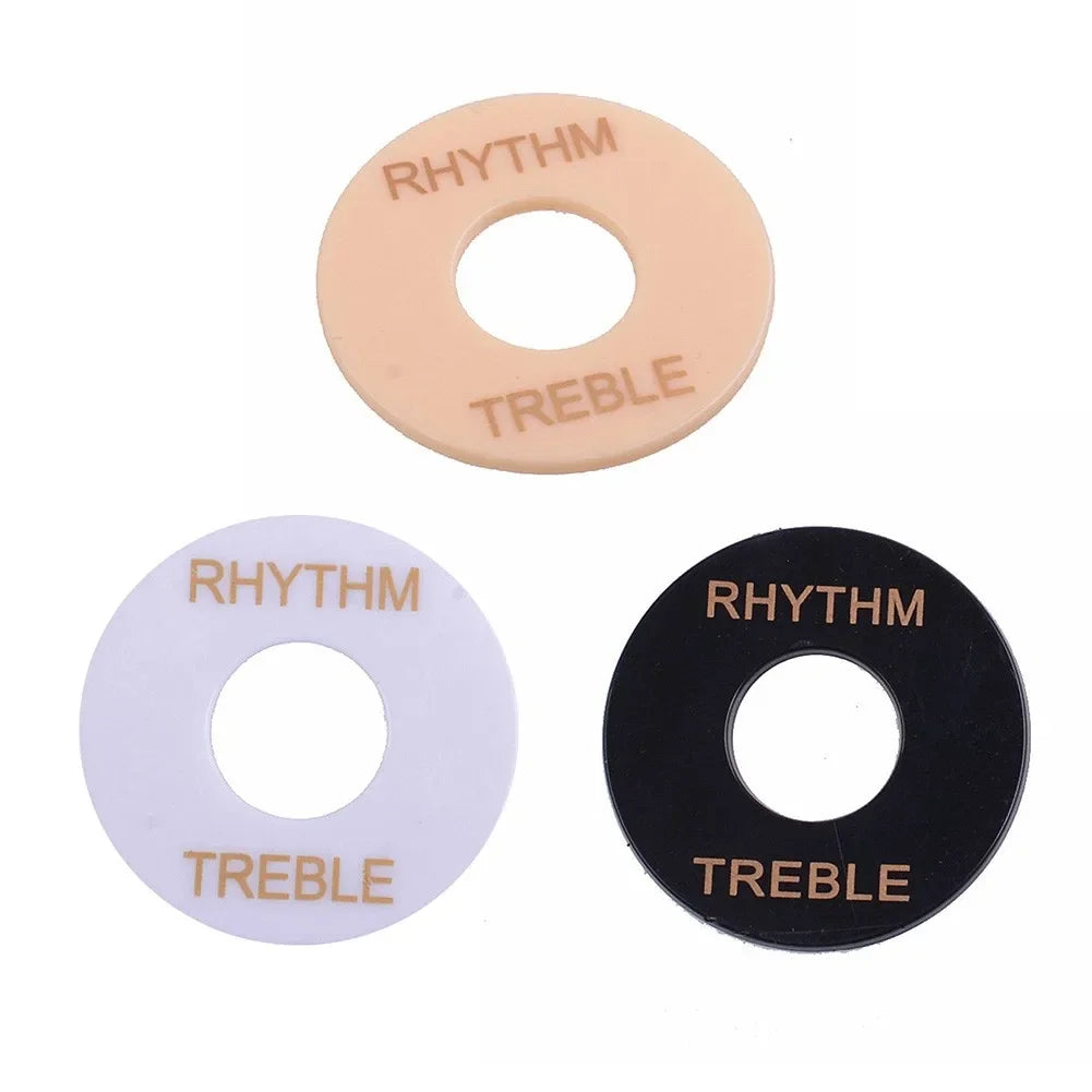 MiniGuitarBR Guitar Parts - Rhythm/Treble Selector Switch Plate for Gibson / Epiphone Les Paul