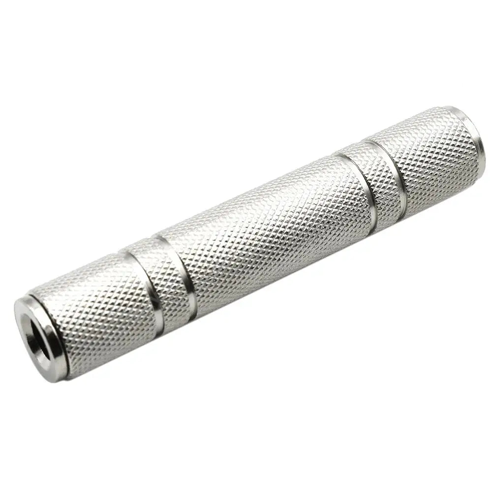 MiniGuitarBR Guitar Parts - Guitar Audio Cable Extender Connector 1/4" 6.35mm Jack 6.35 to 6.35mm Audio Cord Cable Adapter Coupler Converter