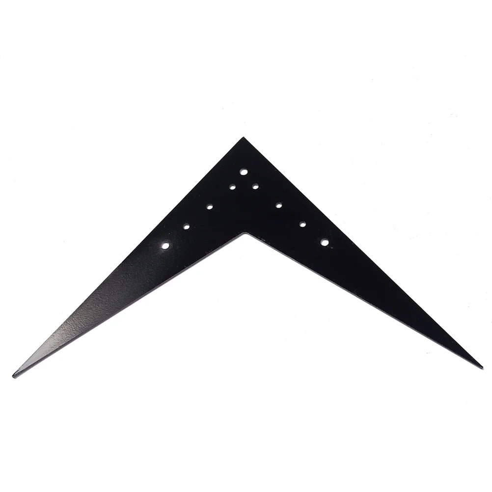 MiniGuitarBR Guitar Parts - 6-string Vee-Style Guitar Bridge Tailpiece Compatible For Flying V